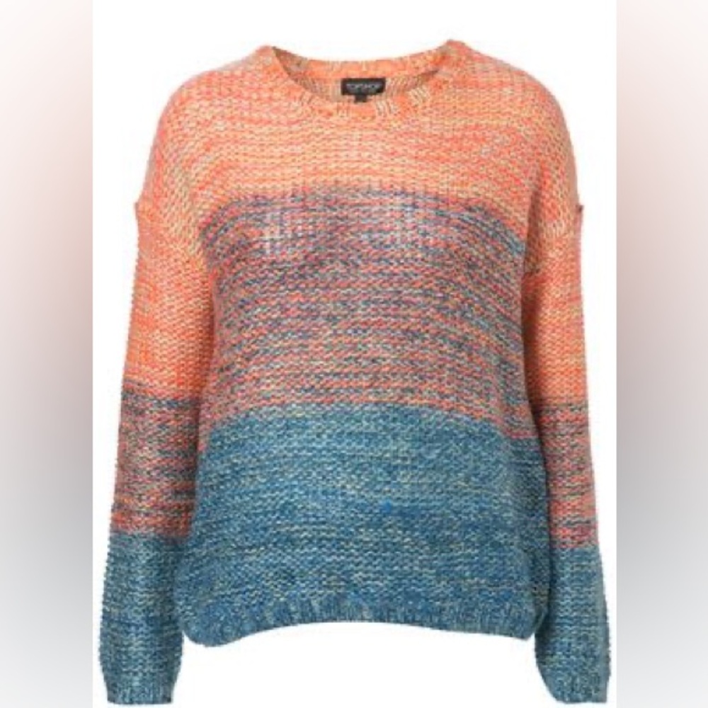 Top shop Ombré Knit Sweater US Size 8